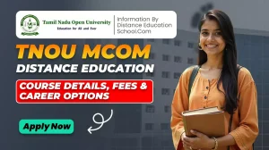 mcom distance education