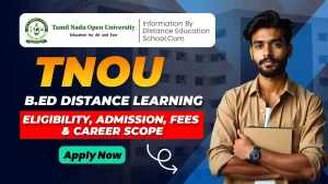 tnou bed distance learning