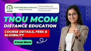 mcom distance education