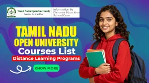 tnou courses list