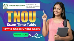 TNOU Exam Time