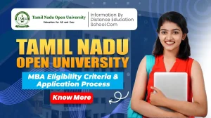 Tamil Nadu Open University MBA