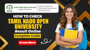 Tamil Nadu Open University Result
