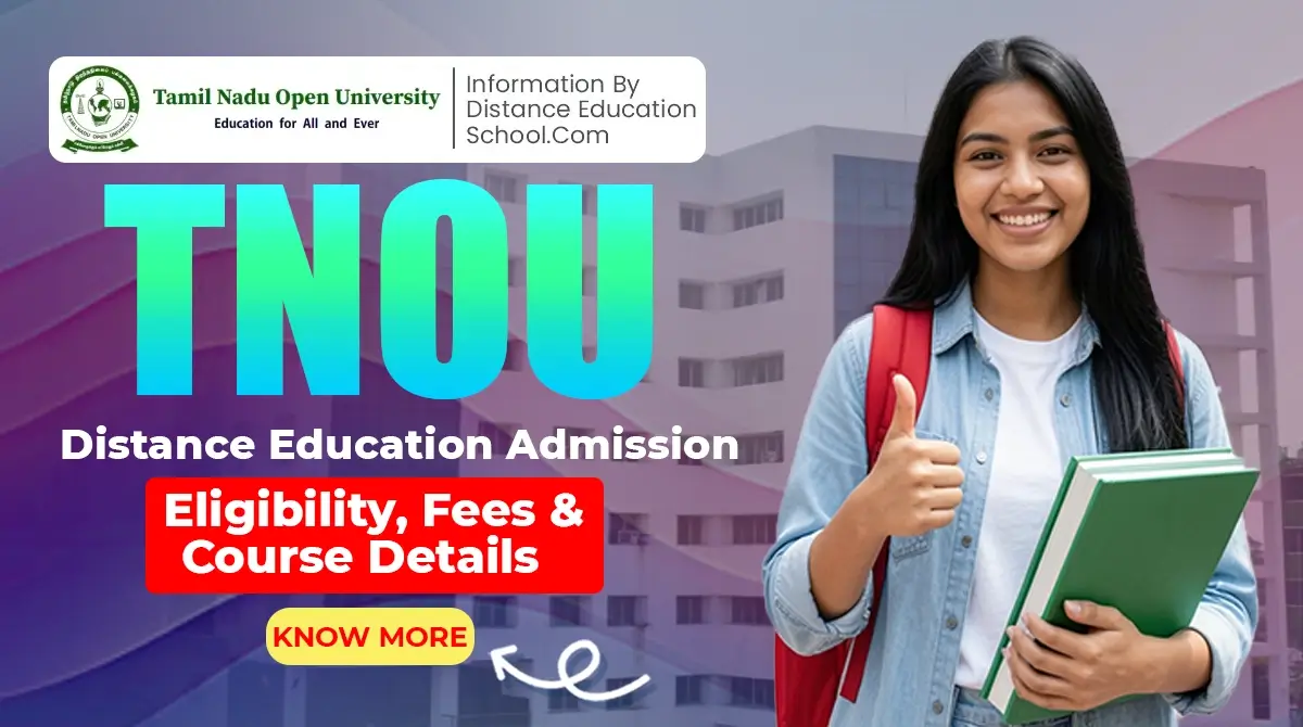 TNOU Distance Education Admission