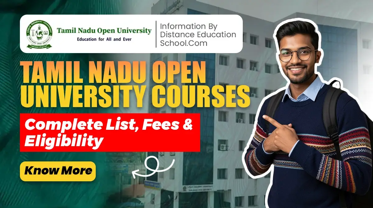 Read more about the article Tamil Nadu Open University Courses 2026: Complete List and Fees
