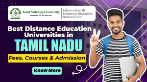 Distance Education Universities in Tamil Nadu
