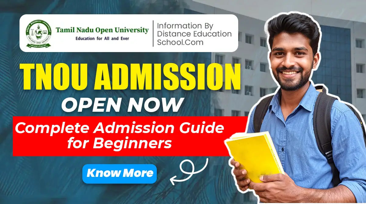 Read more about the article TNOU Admission Open Now: Complete Admission Guide for Beginners