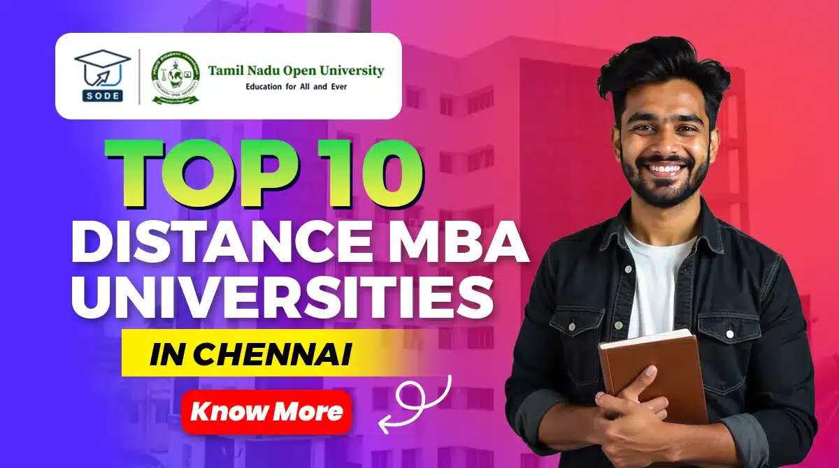 Read more about the article Top 10 Distance MBA Universities in Chennai
