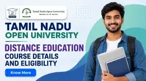 tamil nadu open university distance education